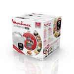 MOULINEX CE851110 cookeo avec 150 recettes incluses - Blanc