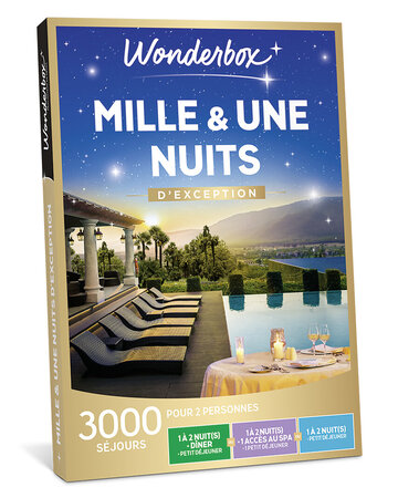 Coffret cadeau - WONDERBOX - Mille et une nuits d'exception