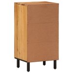 vidaXL Armoire latérale 40x33x75 cm bois massif d'acacia