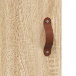 vidaXL Tables de chevet 2 Pièces chêne sonoma 40x40x50 cm bois ingénierie