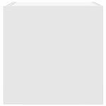 vidaXL Meubles TV muraux 2 Pièces Blanc 30 5x30x30 cm