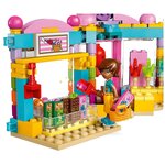 LEGO Friends — La confiserie de Heartlake City (42649) set de construction dès 6 ans 2 mini-poupées et micro-poupée.