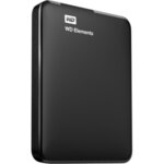 Western digital elements portable 750gb noir