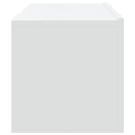 vidaXL Meubles TV muraux 4 Pièces blanc 100x30x30 cm