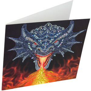 Carte à diamanter 18x18cm anne stokes dragon