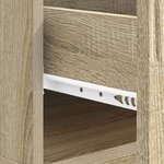 vidaXL Table basse Chêne Sonoma 49 x 50 x 37 cm Bois d'ingénierie