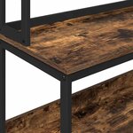 vidaXL Étagère de cuisine Chêne fumé 60 x 40 x 168 cm