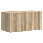 vidaXL Ensemble meuble TV 4 Pièces Chêne Sonoma Bois d'ingénierie