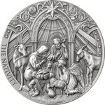 THE NATIVITY Bible Stories 2 Once Argent Coin 2000 Francs Cameroon 2024
