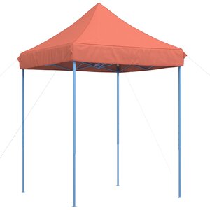 vidaXL Tente de fête 200 x 200 x 306 cm Terre cuite Tissu Oxford