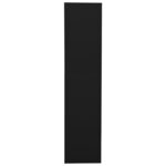 vidaXL Armoire de bureau Noir 90x40x180 cm Acier