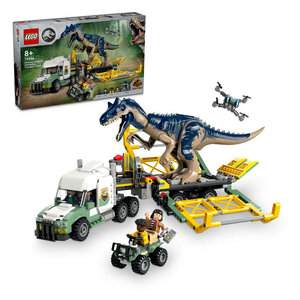 76966 Missions Dinosaures : Camion de Transport Allosaure pour Aventures Épiques