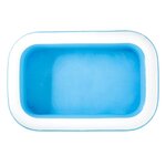 Bestway piscine gonflable bleu/blanc 262 x 175 x 51 cm 54006