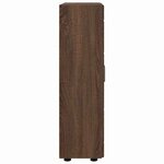 vidaXL Buffet Chêne brun 55 5 x 29 x 100 cm Bois d'ingénierie