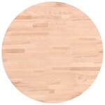 vidaXL Table de bar Ø60x90 5 cm bois massif de hêtre