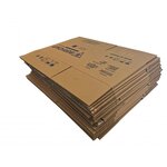 Lot de 20 cartons de déménagement simple cannelure 60x40x40cm (x10)