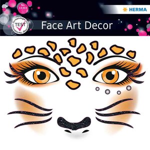 Face Art autocollant 'Leopard' HERMA