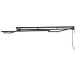 vidaXL Cadre de store rétractable électrique Anthracite 3 x 2 m Acier