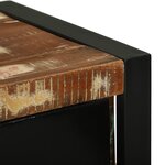 vidaXL Ensemble de mobilier de salle de bain avec étagère avec stockage avec porte 2 Pièces