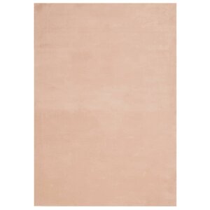 vidaXL Tapis HUARTE à poils courts doux lavable rouge clair 160x230 cm