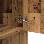 vidaXL Buffet Bois ancien 97 x 29 x 75 cm Bois d'ingénierie