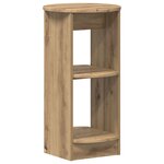vidaXL Meuble d'appoint Chêne Artisanal 40 x 40 x 75 cm