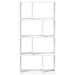 vidaXL Bibliothèque blanc 60x20x120 cm bois d'ingénierie