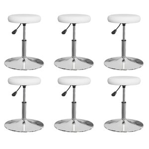 vidaXL Chaises à manger lot de 6 blanc similicuir
