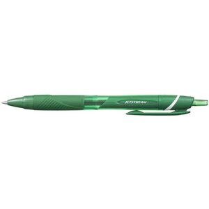 Stylo roller gel rétractable jetstream mix sxn150c/10 pointe moyenne vert uni-ball