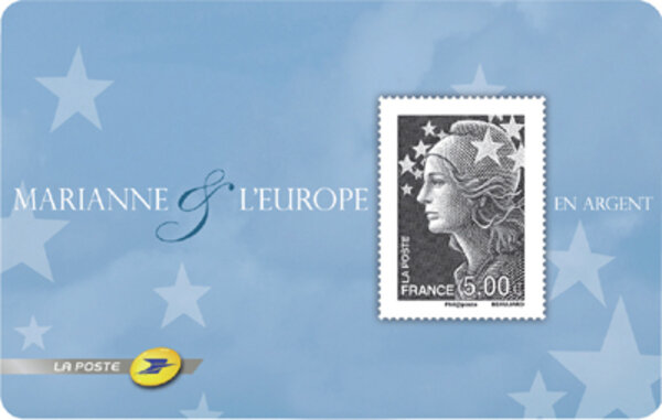 Timbre Marianne en argent