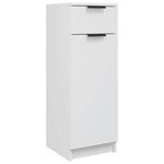 vidaXL Armoire de salle de bain blanc 32x34x90 cm bois d'ingénierie
