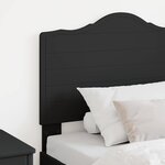 vidaXL Tête de lit Chêne noir 100 cm Bois d'ingénierie