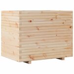 vidaXL Jardinière 90x60x72 5 cm bois de pin massif