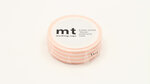 Masking Tape MT Lignes rose poudré - border peach