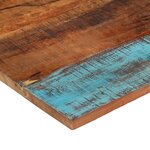 vidaXL Dessus de table rectangulaire 70x90 cm 25-27 mm Bois récupéré