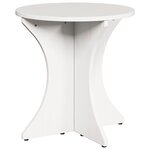 vidaXL Table basse 2 Pièces Blanc 46 x 46 x 47 cm Bois massif en pin