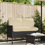 vidaXL Set de coussins de palette 3 Pièces Beige 120 x 50 x 12 cm