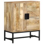 vidaXL Buffet 60x35x75 cm bois massif de manguier