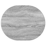 vidaXL Table d'appoint Sonoma gris 50 x 39 5 x 55 cm Bois d'ingénierie