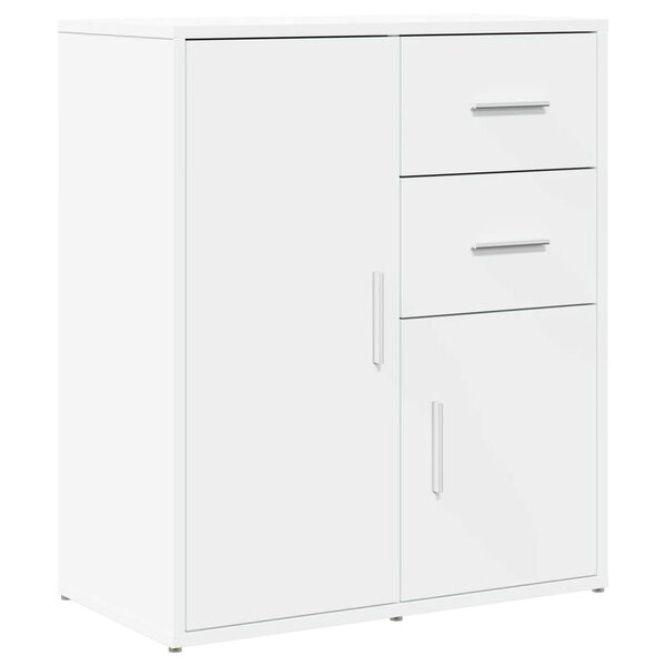 vidaXL Buffet blanc 60x31x70 cm bois d'ingénierie