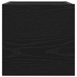 Armoires TV murales vidaXL 2 Pièces Chêne noir 30 5x30x30 cm