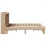 vidaXL Cadre de lit sans matelas 150x200 cm bois de pin massif