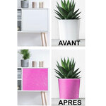 Rouleau sticker pailleté fushia 45 x 150 cm