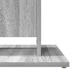 vidaXL Table de bistro Sonoma gris 60x60x75 cm Bois d'ingénierie