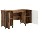 vidaXL Bureau Bois ancien 142 5 x 50 x 75 cm Bois d'ingénierie