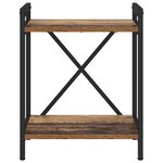 vidaXL Étagère Bois ancien 40 x 30 x 50 cm Bois d'ingénierie