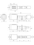 INTELOCK - Cylindre connecté Intelock STUDY  taille ajustable  argent - INTELOCK