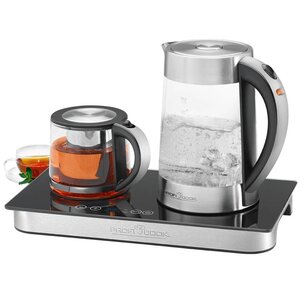 Proficook machine à thé et café 2250 w argentée pc-tks 1056