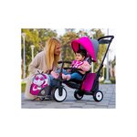 Trike Evolutif Pliable STR5 noir/rose