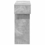 vidaXL Gris Béton 101 x 30 x 74 cm